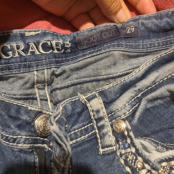 Grace in LA boot cut jeans - Picture 3 of 3